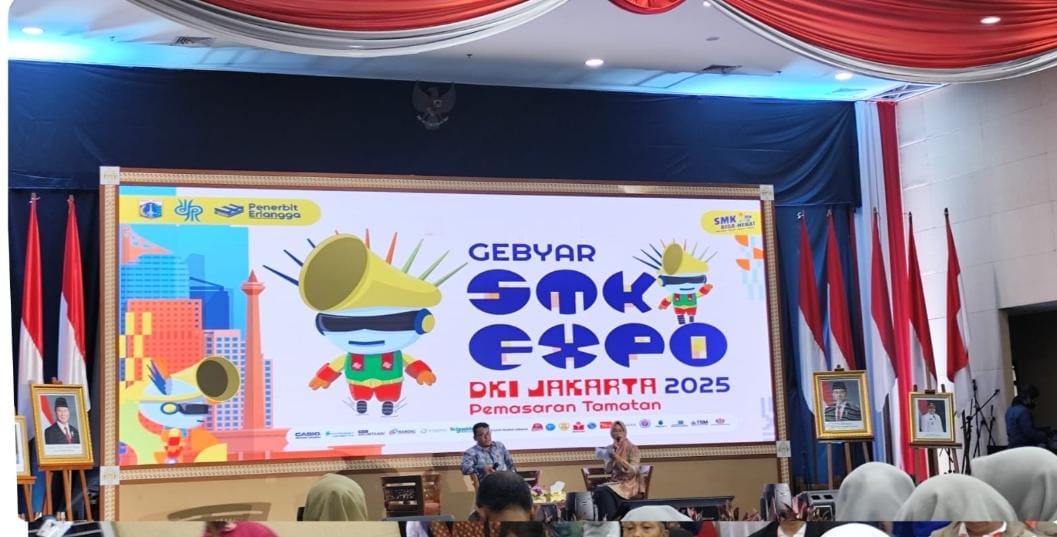 SMK NEGERI 55 ikut memeriahkan dan mensukseskan GEBYAR SMK EXPO DKI JAKARTA 2025